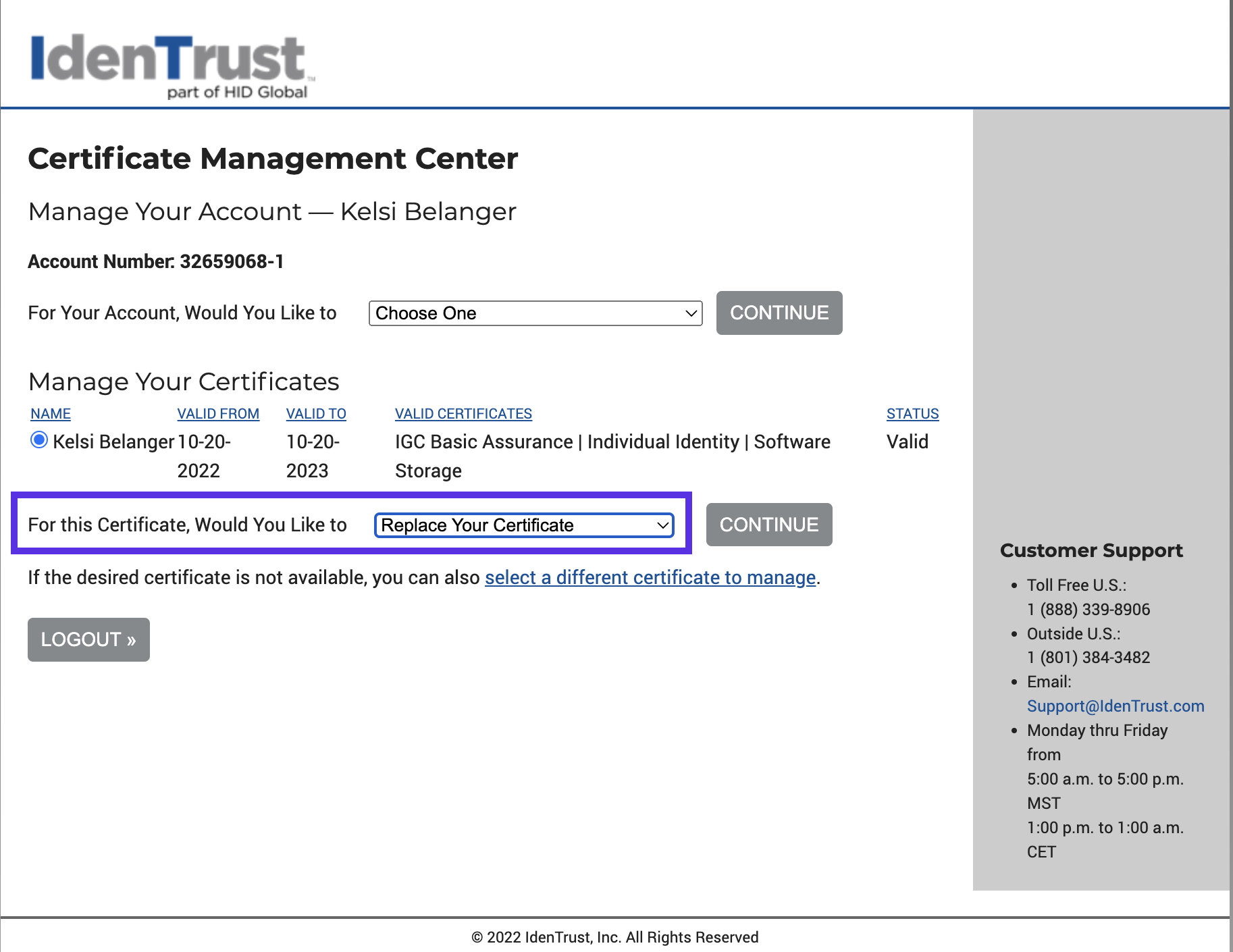 Resetting Your IdenTrust Digital Certificate Password – Stavvy